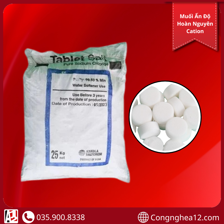 Muối Ấn Độ Hoàn Nguyên Cation