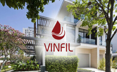 Sản xuất và lắp đặt hệ thống lọc nước tổng biệt thự Vinfil